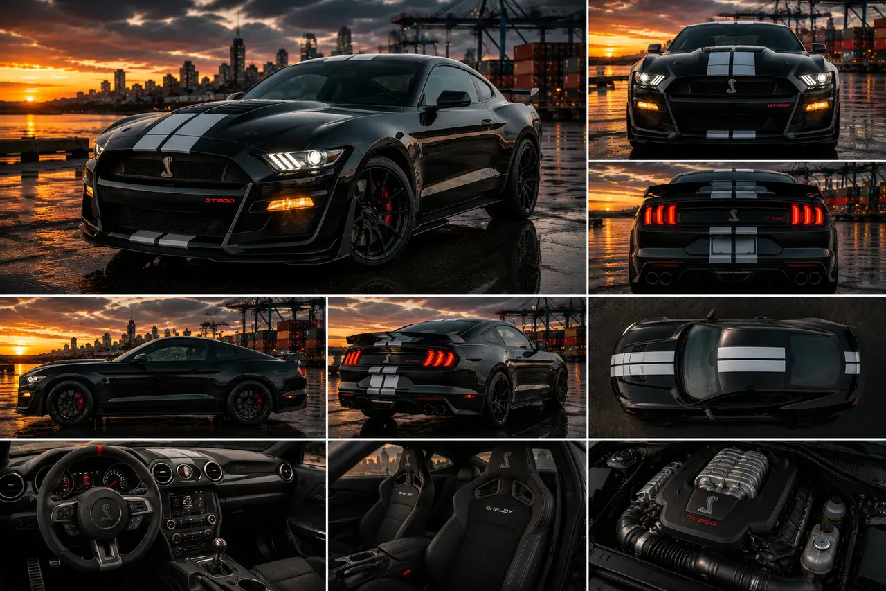 Ford Shelby GT500 2020-2022 z USA