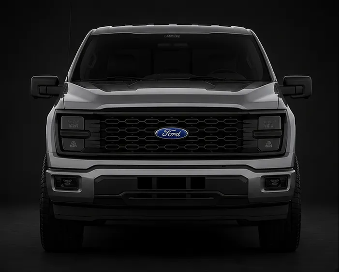 Ford F-150 z wyłączonymi światłami