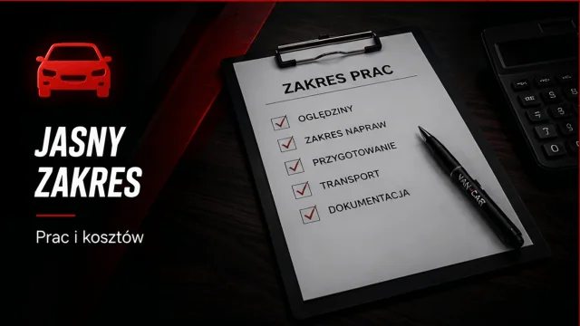 Jasny zakres prac i kosztów przed odbiorem
