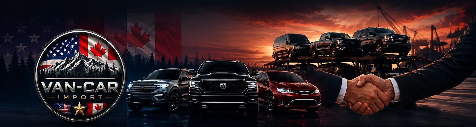 VAN-CAR Import — zaufanie i partnerstwo potwierdzone uściskiem dłoni po udanym imporcie floty aut z USA i Kanady