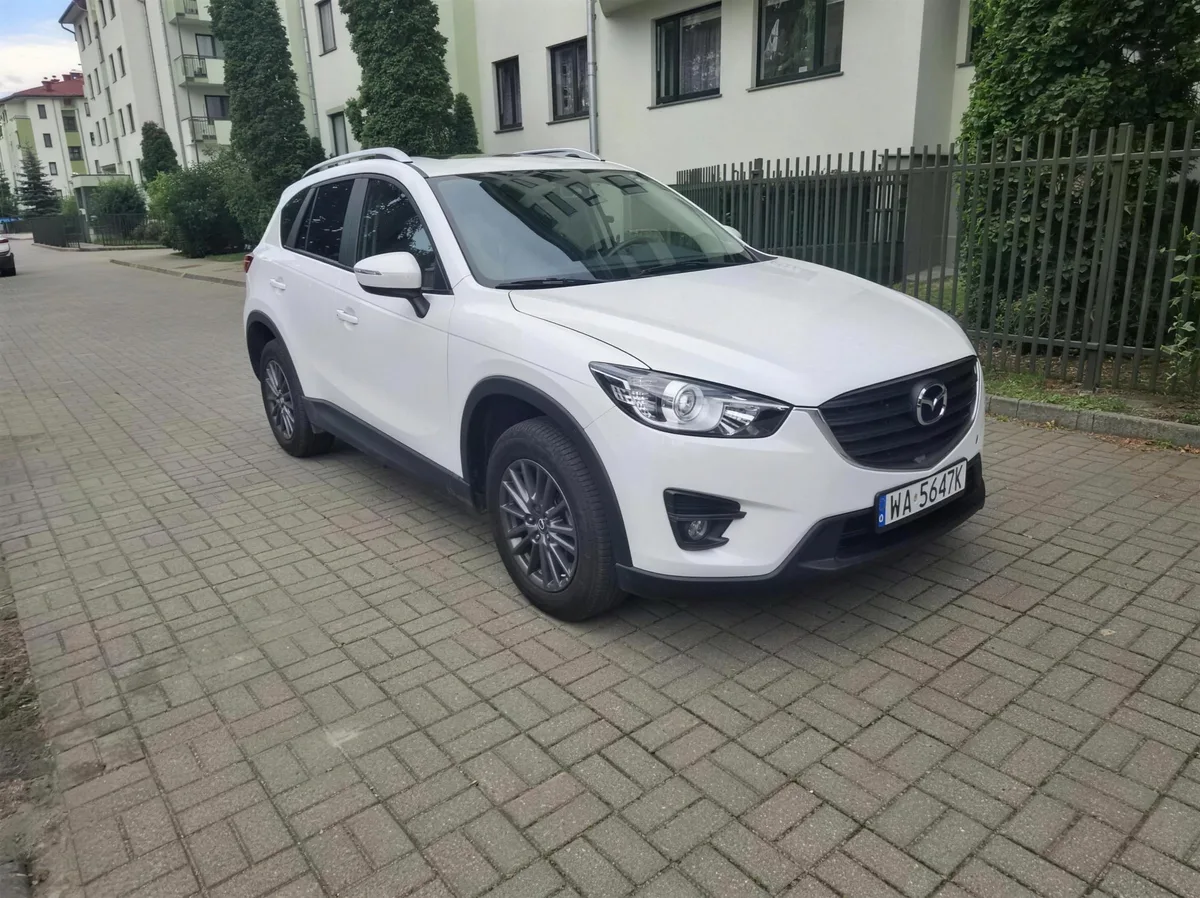 Mazda CX5 Biała