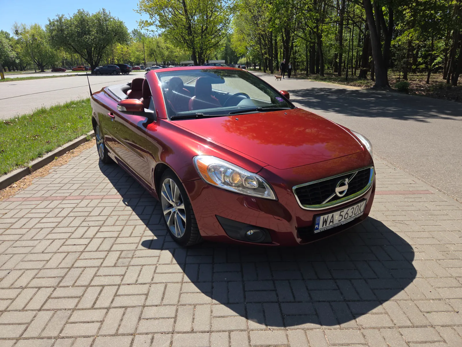 Volvo C70 Czerwony