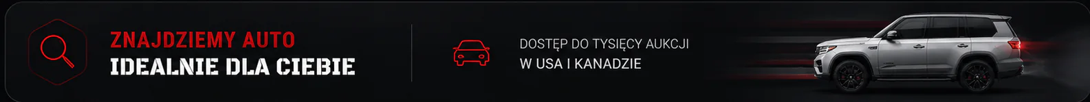 Znajdziemy auto idealnie dla Ciebie — dostęp do tysięcy aukcji w USA i Kanadzie